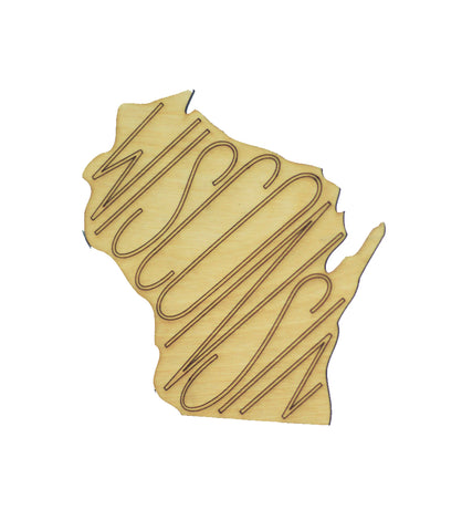 State Cutout Coaster