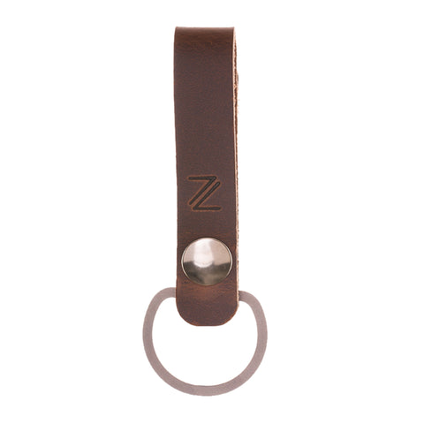 Leather Clip Keychain